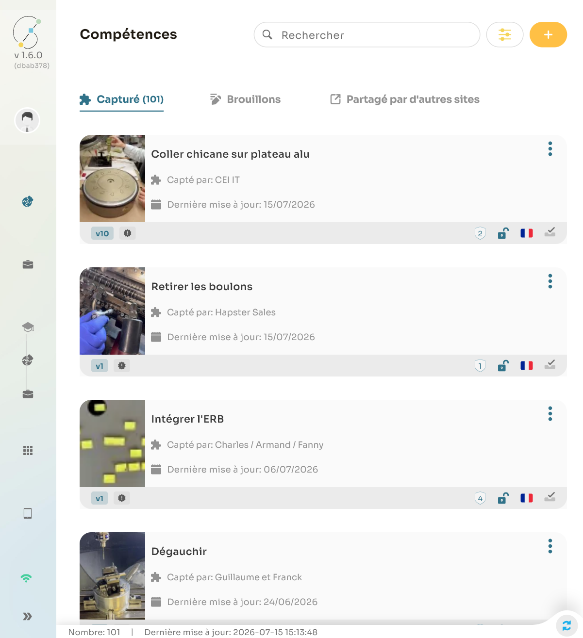Plateforme Hapster